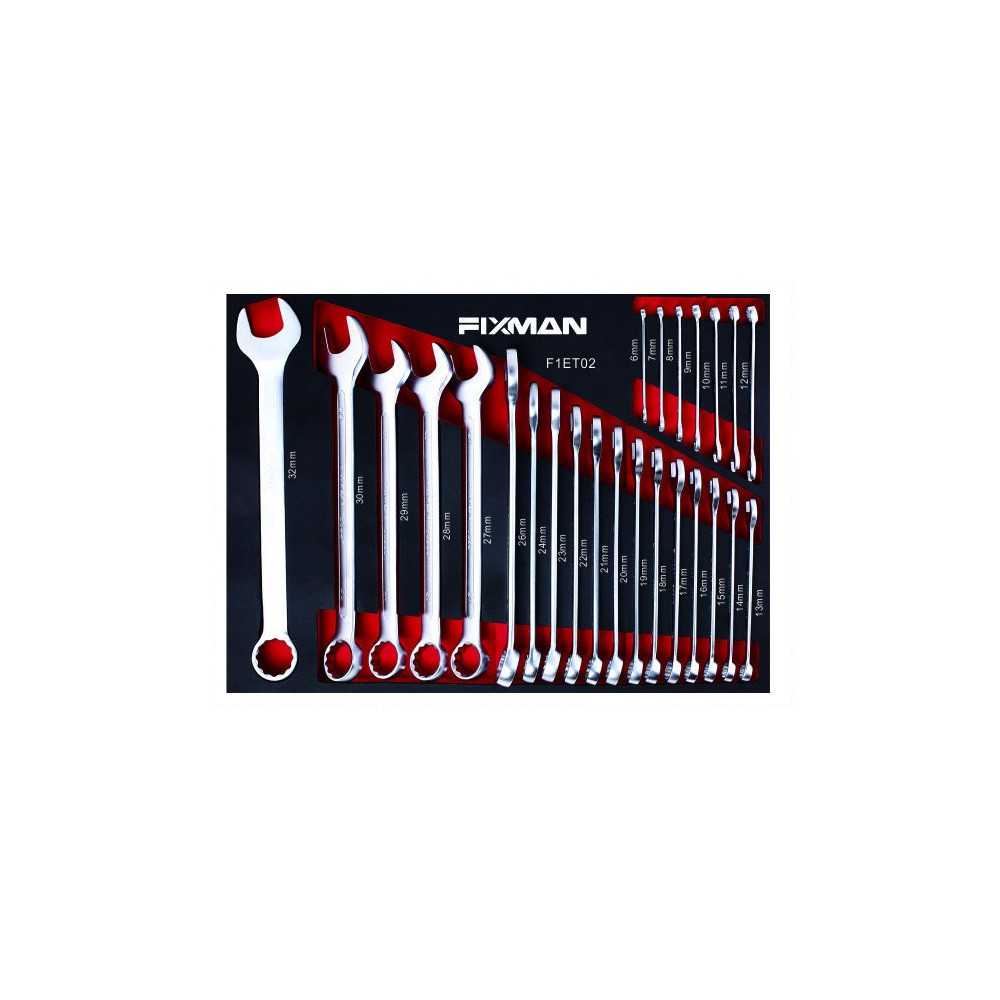Carro Porta herramientas 7 cajones con 200 piezas Fixman F1RP7+HT200 - Imagen 4