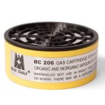Cartridge Filtro contra Gases Organicos, Inorganicos y Ácidos RC206