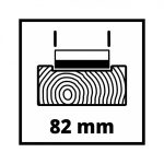 Cepillo Inalámbrico 18V 82mm (Sin batería ni cargador) TE-PL 18/82 Li - Solo Einhell 4345400 - Imagen 6