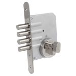 Cerrojo Embutir 605 Llave-Seguro Inoxidable Odis CEP0000171 - Imagen 2