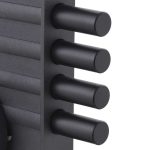 Cerrojo Embutir 605 Llave-Seguro Negro Odis CEP0001161