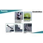 Chaqueta con Ventilador Inalámbrica 18V/12V TALLA S/M/L Sin Batería Makita DFV214A01