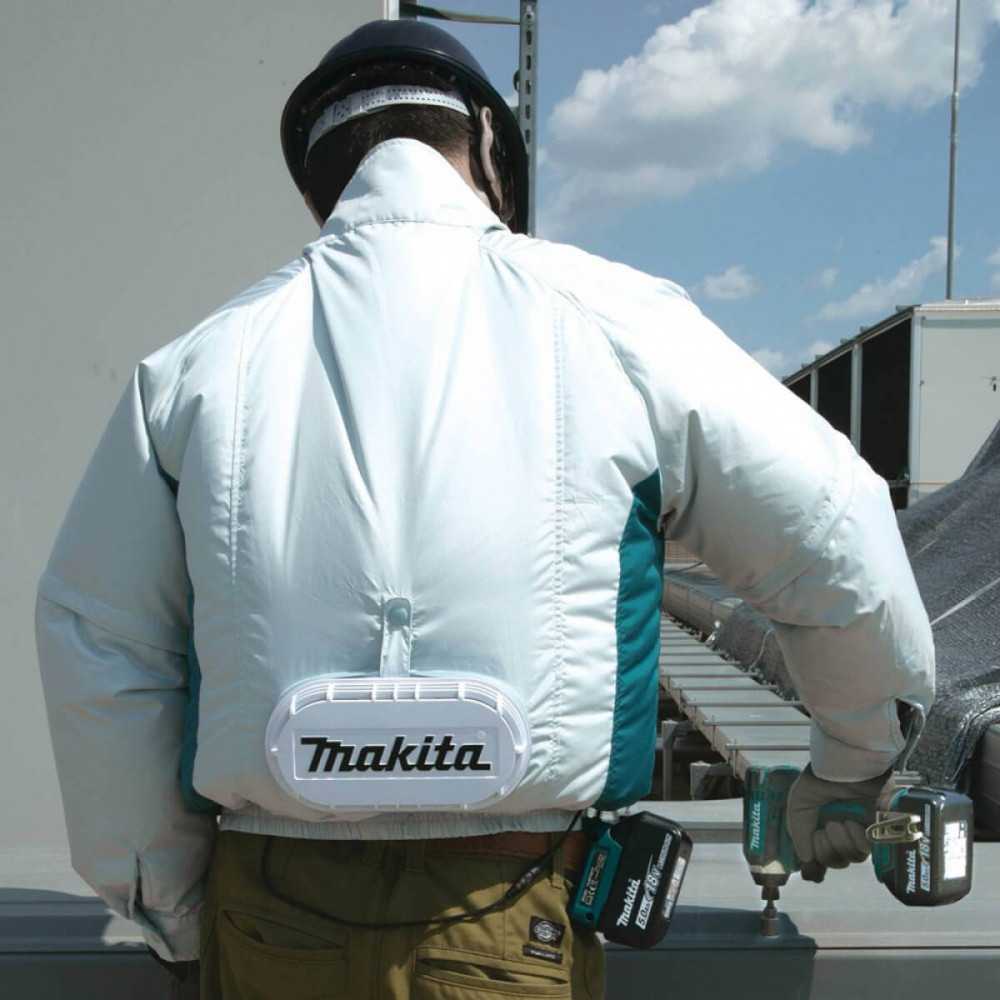 Chaqueta con Ventilador Inalámbrica sin Batería ni Cargador Makita DFJ201Z - Imagen 1