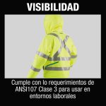 Chaqueta Térmica Amarilla 18V + Batería 3.0 AH 18V + Cargador Makita DCJ206Z + 199994-5