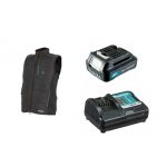 Chaqueta Térmica Talla 3XL CV102DZ + Batería 12V MAX 1.5 Ah BL1015 + Cargador DC10WD Makita CV102DZ3XL-1 - Imagen 2