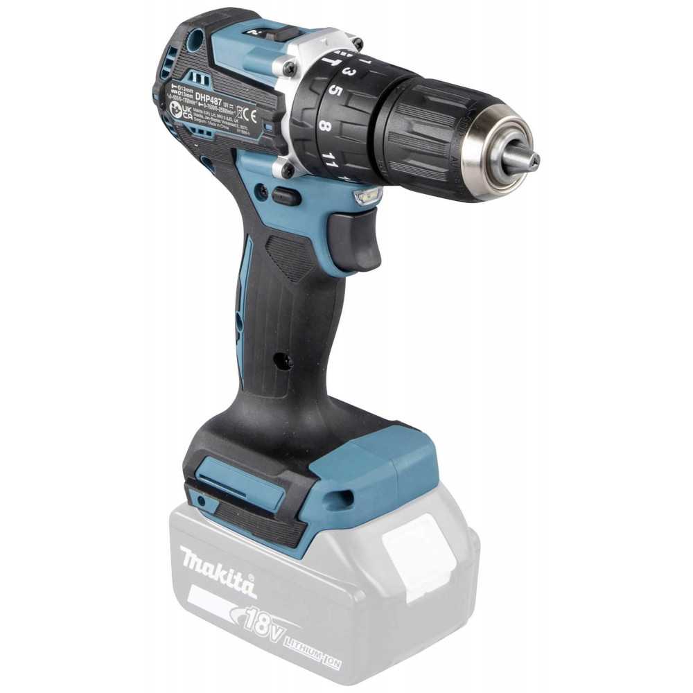 Combo 18V Aspiradora Inalámbrica +Taladro Percutor Inalámbrico Makita DCL180ZB-1 - Imagen 11