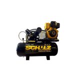 Compresor de Aire autónomo diesel, 9,8 HP 200 Lts MSV15MAX Schulz MN-SCH-45718