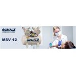 Compresor de aire MSV-12/100L 2x1HP 220V Sin Aceite Schulz 9308045-0