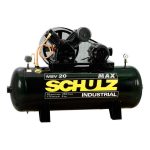 Compresor de aire MSV-20MAX/250L 5HP 380V Trifásico Schulz 9327279-0