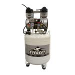 Compresor Dental libre de aceite 1.5hp 50 litros. CED-50 Everest MI-EVE-050594