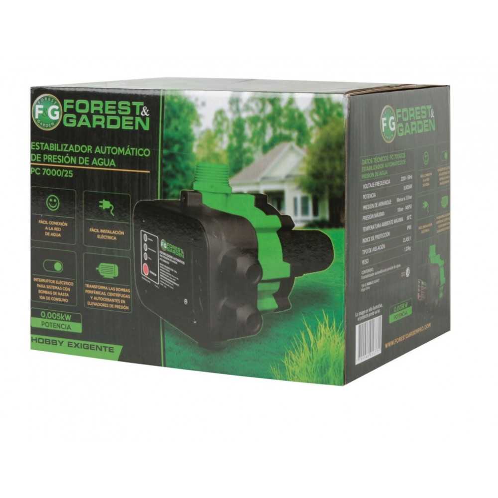 Control Eléctrico de Presión de agua 1”x1” 0,005kW PC7000 Forest And Garden MI-FYG-054825 - Imagen 1