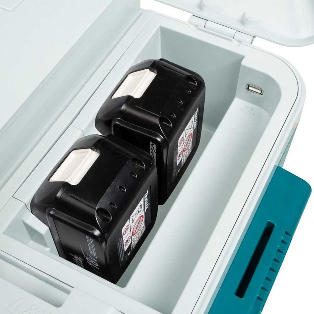 Cooler Inalámbrico Frio/Calor 20L 18V Sin Batería ni Cargador Makita DCW180Z - Imagen 4