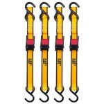 Correa con hebilla y trinquete 4PZ -1.82mt x 2.54cm CAT 980072N - Imagen 2