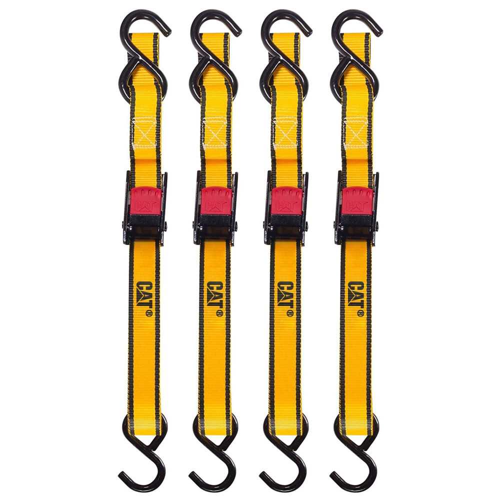 Correa con hebilla y trinquete 4PZ -1.82mt x 2.54cm CAT 980072N - Imagen 2