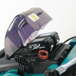 Cortadora de Césped Inalámbrica 380mm (15") 18Vx2 (36V) + 2 baterías 5 Ah + Cargador rápido doble Makita DLM380PT2