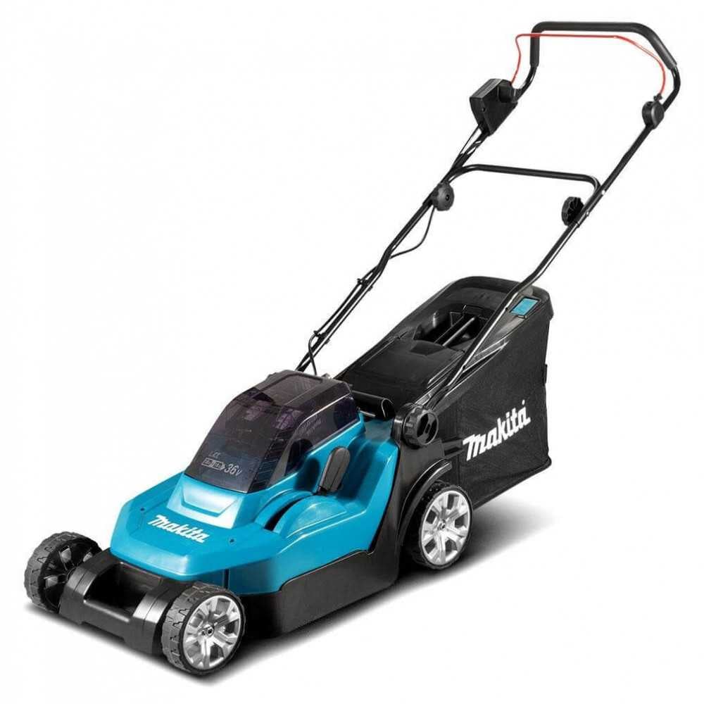 Cortadora de Pasto Inalámbrica 380mm (15") 40 Lts Sin Batería ni Cargador Makita DLM382Z - Imagen 2