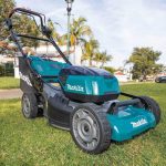 Cortadora de Pasto Inalámbrica 534 mm (21") + 4 Baterías 18V 5.0Ah + Cargador Rápido Doble Makita DLM532PT4 - Imagen 3