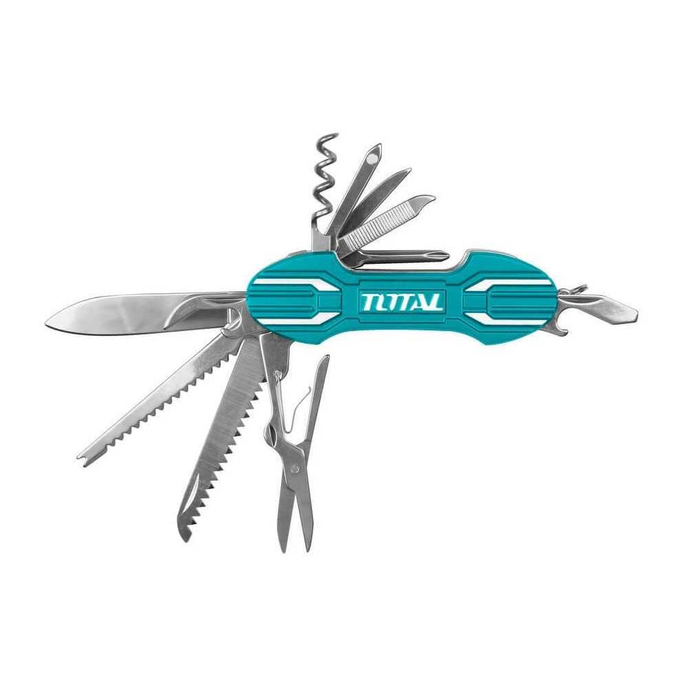Cortapluma Multiuso 15F 9.5 cm. Total Tools THMFK0156 - Imagen 1