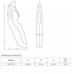 Cuchillo Cartonero Retráctil 163 mm Bahco KGAU-01
