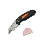 Cuchillo Cartonero Retráctil 165mm con 5 hojas de repuesto Harden 570332 - Imagen 2