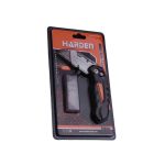 Cuchillo Cartonero Retráctil 165mm con 5 hojas de repuesto Harden 570332