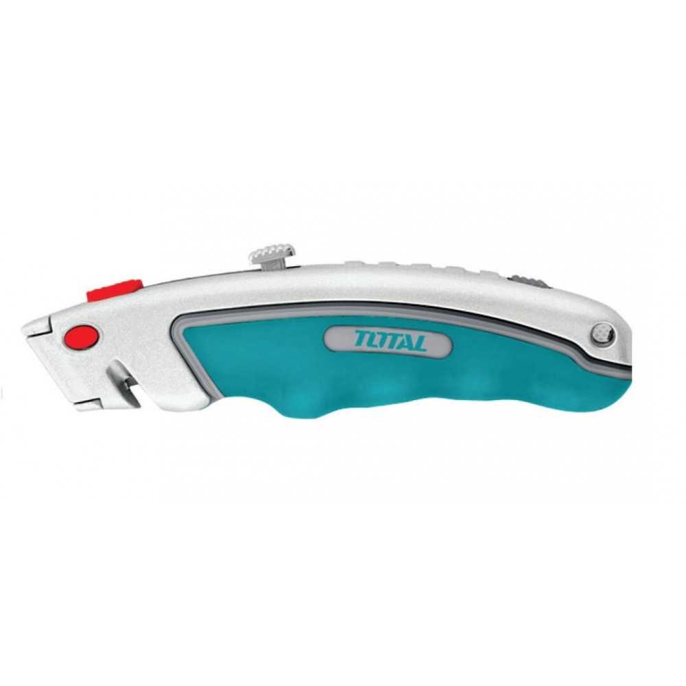 Cuchillo Cartonero Retráctil 172mm Total Tools THT512611 - Imagen 2