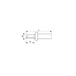 Cuchillo Pelacables con Capuchón Protector de Plástico 7" Bahco 2820VDE - Imagen 3