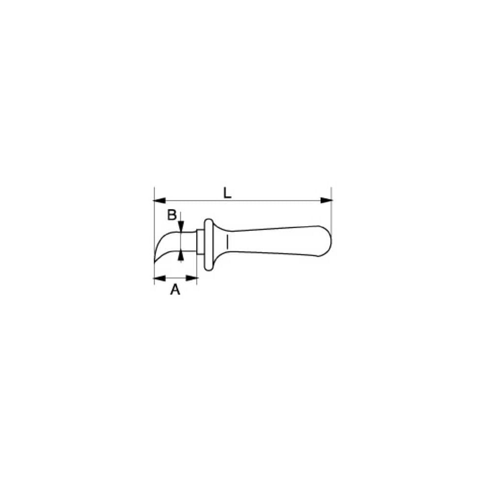 Cuchillo Pelacables con Guía Aislado 1000 VL Bahco 2820VHELP - Imagen 3