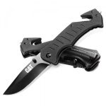 Cuchillo Plegable de 8" con rotura de vidrio CAT 980012 - Imagen 2
