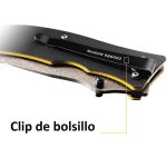 Cuchillo Plegable de punta curva de 7-1/2" CAT 980002