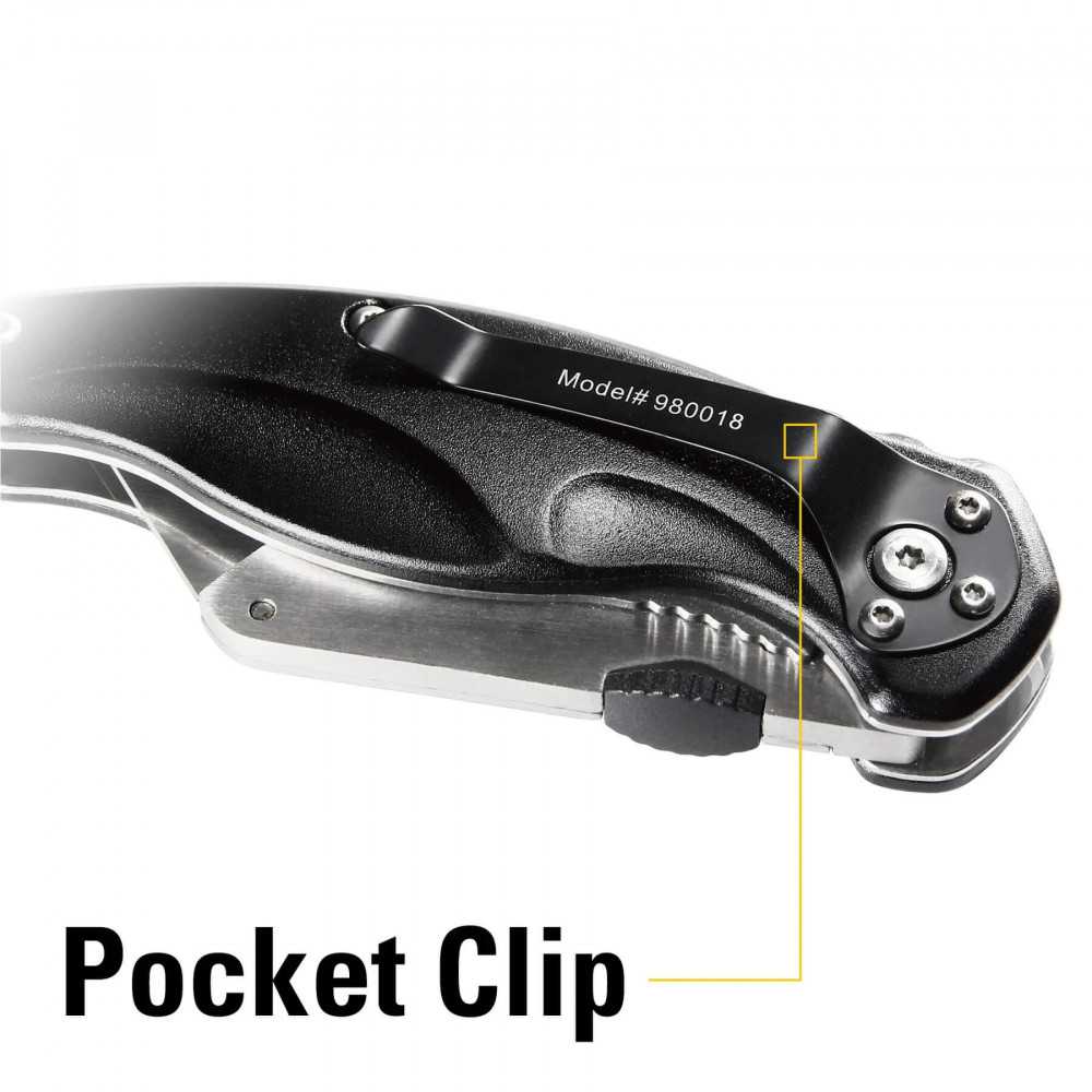 Cuchillo Plegable multiusos de 6-3/8" CAT 980018 - Imagen 1
