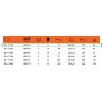 Destornillador Aislado Ergo HEX 2.5 X 75 MM Bahco BE-8725S