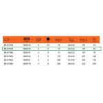 Destornillador Aislado Ergo HEX 3 X 75 MM Bahco BE-8703S