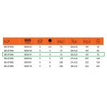 Destornillador Aislado Ergo HEX 4 X 75 MM Bahco BE-8704S