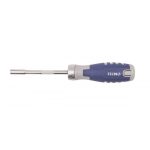 Destornillador con chicharra con compartimento para 12 puntas de 1/4"Irimo 475R-1/4-110