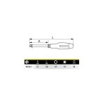Destornillador - Mango Cuadrado Macho 1/4" 150 MM Irimo 105-50-1