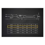 Destornillador Torx de Precisión T4x50mm 5 Pzs Harden 550109