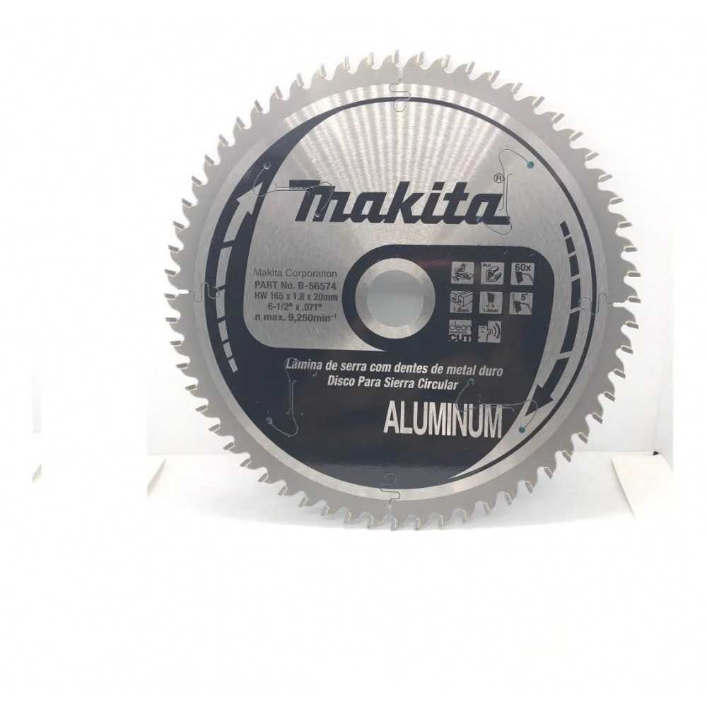Disco de Corte Aluminio 6-1/2" 165x20MM 60D EFFICUT Makita B-56574 - Imagen 2