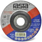 Disco de Corte Metal Rasta 4 1/2" (115x2,5x22mm) Centro Embutido