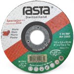 Disco de Corte Piedra y Cerámica Rasta 4 1/2" (115x2,5x22mm)