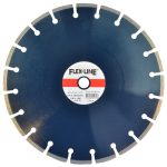 Disco Diamantado - Construcción Universal - 12" - Corte en Húmedo- UNI-L 800 Rasta - FlexLine - (300x2,8x25mm)