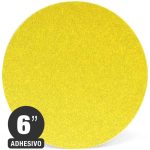 Disco Lija Autoadhesivo - Madera, Laca, Pintura - Sin Perf. 6" Grano 150 - Siarexx Cutt