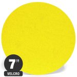 Disco Lija con Velcro - Madera, Laca, Pintura - Sin Perf. 7" Grano 60 - Siarexx Cutt