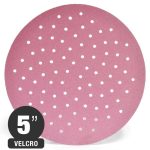 Disco lija Pintura Velcro 86 perf. 5" Grano 180 - Siaspeed