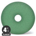 Disco Lija Respaldo Fibra - Acero Inox - 4 1/2" P80 - Siacut