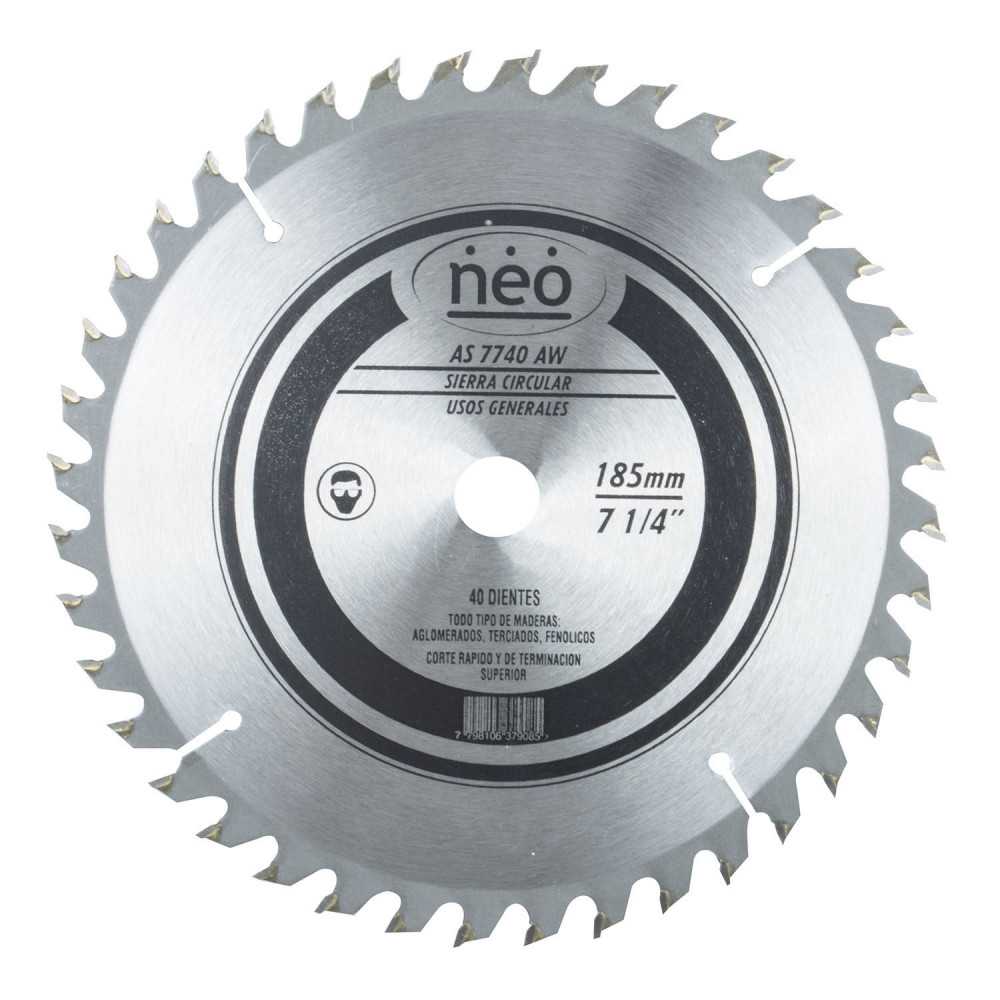 Disco Sierra 7 1/4" 40 Dientes AS 7740 AW Neo MI-NEO-044483 - Imagen 2