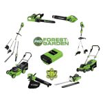 Electrosierra Inalámbrica 14" ECR 735/42 + Batería 42V 4Ah + Cargador Forest And Garden MI-FYG-054125