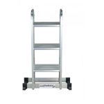 Escalera Andamio Multiuso Aluminio 3.7Mt. 12 Escalones Gladiator MI-GLA-055016 - Imagen 3