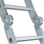 Escalera Andamio Multiuso Aluminio 3.7Mt. 12 Escalones Gladiator MI-GLA-055016 - Imagen 5