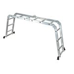 Escalera Andamio Multiuso Aluminio 3.7Mt. 12 Escalones Gladiator MI-GLA-055016 - Imagen 6